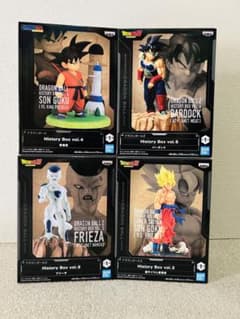 ドラゴンボール フィギュア ヒストリーボックス 4種セットのサムネイル