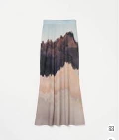 MARTE sahara Art Print Skirt スカート　sand MARTE sahara Art Print Skirt スカート sand - メルカリ