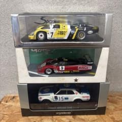 ミニカー　3台　セット　ポルシェ956 プジョー　スカイライン　Spark ミニカー 3台 セット ポルシェ956 プジョー スカイライン Spark - メルカリ