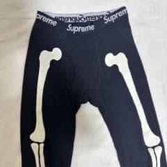 Supreme Hanes Bone Thermal Pants M - メルカリ