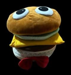 【激レア】非売品 マクドナルド ハンバーガー BIG ぬいぐるみ 2003 激レア】非売品 マクドナルド ハンバーガー BIG ぬいぐるみ 2003