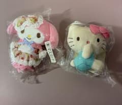 サンリオ マイメロディ ハローキティ マスコット 2点セット