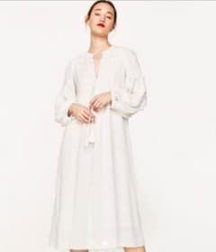 77様専用   ZARA 完売品！刺繍ワンピースのサムネイル