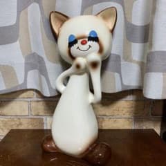 昭和レトロ　猫　靴べら立て 昭和レトロ 猫 靴べら立て - メルカリ