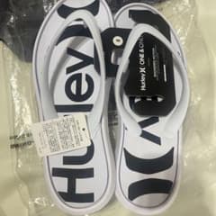 Hurley ビーチサンダル ホワイト 新品　サーフィン　海のサムネイル