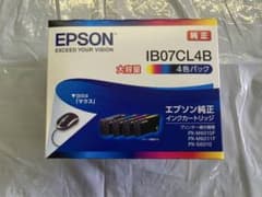 新品・未開封】​EPSON IB07CL4B 純正インクカートリッジ4色パック