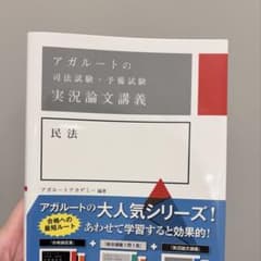 アガルートの司法試験・予備試験 実況論文講義 民法のサムネイル