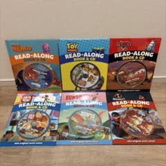 Disney Pixar Read-Along Book & CD 6冊セット Disney Pixar Read-Along Book & CD 6冊セット - メルカリ