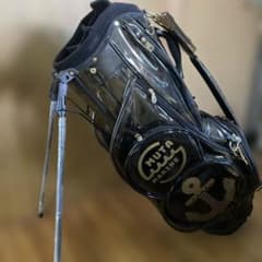 MUTA MARINE キャディバッグ 透明 黒 - メルカリ