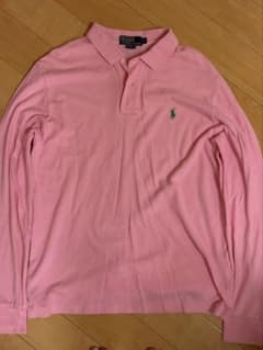 Polo by Ralph Lauren 長袖ポロシャツ ピンク Lのサムネイル