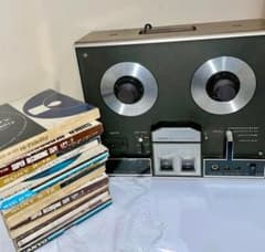 音楽機器 サンヨー オープンリール RD-2300 テープ 12枚付き レトロ