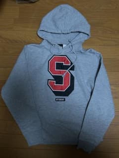 stussy フーディー グレーパーカー Sサイズのサムネイル