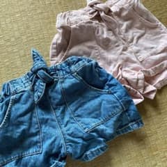 【美品】GUデニムショートパンツのサムネイル