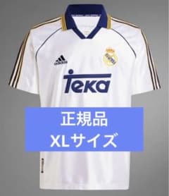 新品未開封 レアルマドリード 99-00 復刻 ユニフォーム - メルカリ