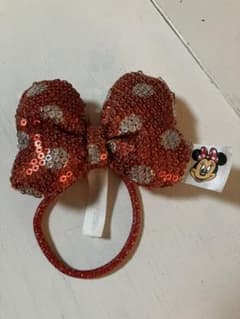 ディズニーランド　ミニーヘアゴムのサムネイル