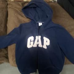 GAP フルジップ フード付きトレーナー 4歳のサムネイル