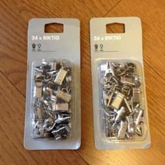 ヨカチット様専用 イケア カーテンクリップ RIKTIG 新品 2箱のサムネイル