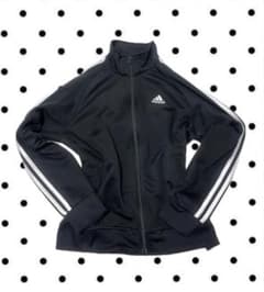 adidas ブラック ジャージのサムネイル