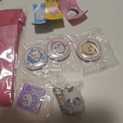 ちいかわ　くら寿司　フィギュア　ちいかわ　モモンガ　ハチワレ　シーサーのサムネイル
