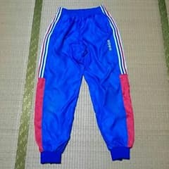 アディダス  ナイロン ジャージ  サイズＬのサムネイル