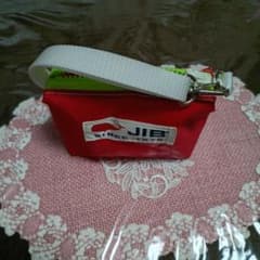 JIB 赤いジッパーポーチのサムネイル