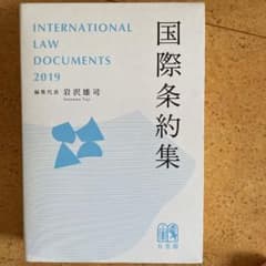 国際条約集 2019年版のサムネイル
