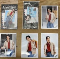 Snow Man 目黒蓮 アクスタ アクキー 写真セットのサムネイル