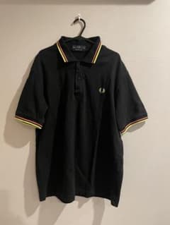 FRED PERRY　フレッドペリー　UK製　月桂樹刺繍入り　半袖ポロシャツのサムネイル