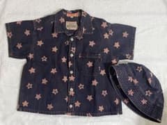 BEBE × WASK 星柄 子供服 半袖 帽子のサムネイル