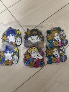 一番くじ　ジョジョワールド J賞　ラバーチャーム 6点セット
