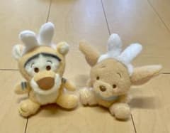 ディズニー くまのプーさん ミルキーボア うさ耳マスコット ティガー ルー