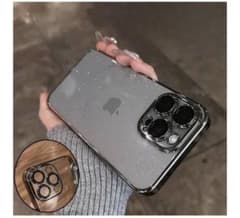 iPhone12 Pro Max 용 반짝이 라메 들어 도금 케이스 커버