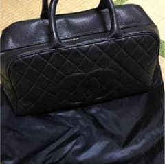 chanel black cavikr ミニボストンバッグのサムネイル