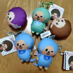 モンチッチ きゃらぷてぃマスコット キーホルダー 　ミニ　フェイスマスコット
