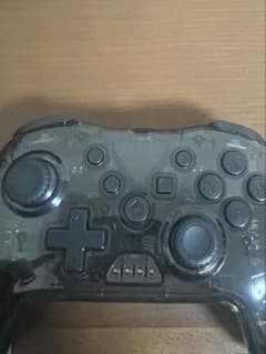 ゲーム用プロコントローラー NS015 スケルトン 動作良好のサムネイル