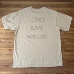 RRCIRCUS　WTAPS ダブルタップス　ベージュ　バックプリント RRCIRCUS様専用 WTAPS ダブルタップス ベージュ バックプリント - メルカリ
