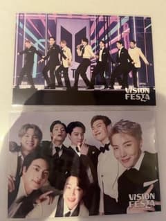 BTS VISION FESTA 特典　ポストカード 2枚セットのサムネイル