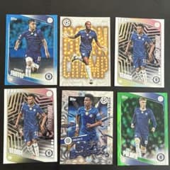 ゆ*ん様 Topps サッカーカード チェルシー 6枚まとめ売りのサムネイル