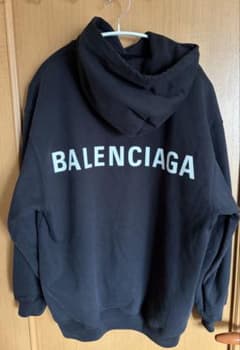 Balenciaga バックプリント パーカー メンズMのサムネイル
