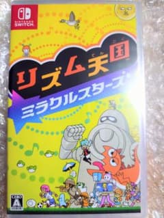 新品未開封 Nintendo Switch リズム天国 ミラクルスターズ