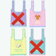 ディズニーランド カプセルトイ エコバッグ 2種セットのサムネイル