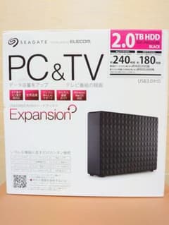 SEAGATE外付けハードディスク2.0TBのサムネイル