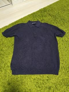 JOHN SMEDLEY ネイビー ポロシャツのサムネイル