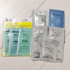 SALE‼️ NOV日焼け止め&HABA基礎化粧品 8包セットのサムネイル