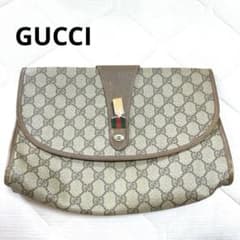GUCCI シェリーライン GGシュプリーム セカンドバッグ 27831045 - メルカリ
