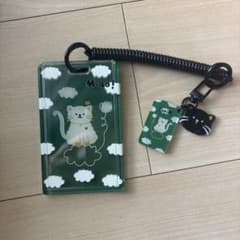 猫柄 パスケース キーホルダー セットのサムネイル