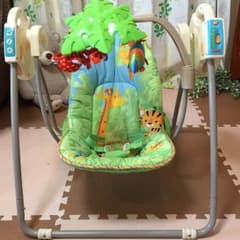 【Fisher-Price】5段階式電動バウンサー★美品のサムネイル