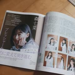with 4月号　森七菜のサムネイル