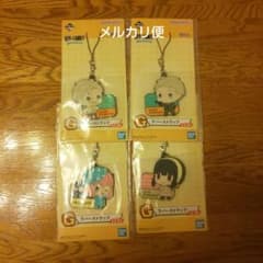 SPY×FAMILY スパイファミリー 一番くじ ラバーストラップ 4つセットのサムネイル