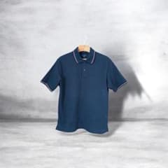 JW ANDERSON UNIQLO カノコポロシャツ ネイビー Sサイズのサムネイル